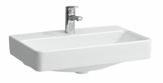 Umyvadlo Laufen Pro 60x38 cm otvor pro baterii, bez přepadu H8179590001561