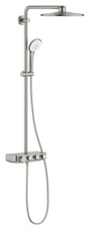 Sprchový systém Grohe Euphoria SmartControl na stěnu s termostatickou baterií supersteel 26507DC0