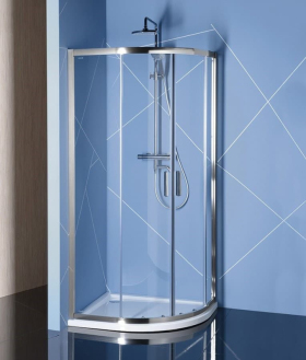 Sprchový kout asymetrický 100x80 cm Polysan Easy EL2915
