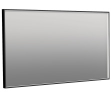 Zrcadlo LED 120x70,hliník černá,IP44 ALUZ12070CLEDP