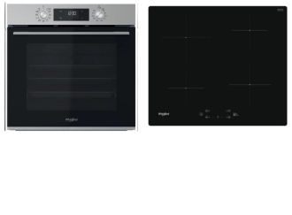 Set spotřebičů Whirlpool trouba OMK58CU1SX + indukční deska WSQ7360NE SETWH19