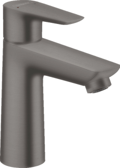 Páková umyvadlová baterie 110 Hansgrohe Talis E s odtokovou soupravou, kartáčovaný černý chrom 71710340