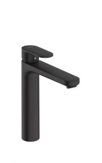 Vysoká umyvadlová baterie Hansgrohe Vernis Blend bez výpusti černý mat 71582670