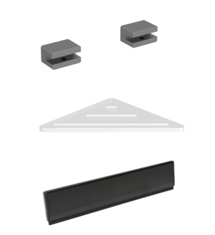 Set polička + stěrka X-way SATDBXW12GM