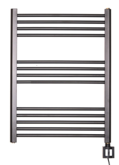 Radiátor elektrický Thermal Trend KD 80x60 cm černá SETKE600800X4BL