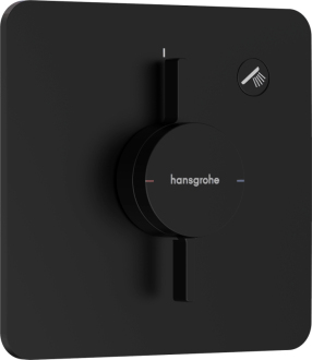 Sprchová baterie Hansgrohe DuoTurn Q bez podomítkového tělesa matná černá 75614670