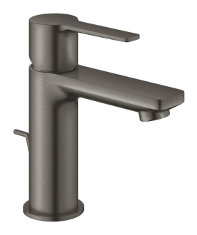 Umyvadlová baterie Grohe Lineare s výpustí kartáčovaný Hard Graphite 32109AL1