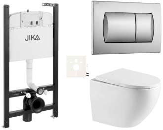 Závěsný wc set do lehkých stěn / předstěnová SAT SIKOJSTOR67CRM