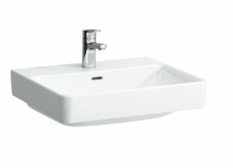 Umyvadlo Laufen Pro S 55x46,5 cm bez otvoru pro baterii, bez přepadu H8109624001421