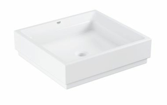 Umyvadlo na desku Grohe Cube Ceramic 50x47 cm alpská bílá 3948100H