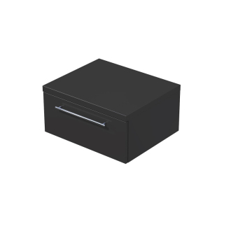 Koupelnová skříňka pod umyvadlo na desku Naturel Ratio 60x29,6x50 cm antracit lesk ND601Z26.A0076