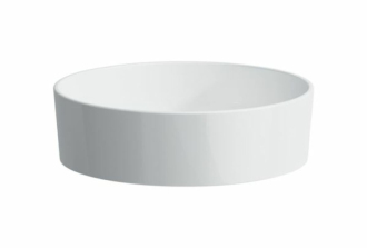 Umyvadlo na desku Laufen Kartell By Laufen 42x42 cm mat bez otvoru pro baterii, bez přepadu H8123317571121
