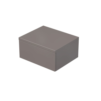 Koupelnová skříňka pod umyvadlo na desku Naturel Ratio 60x29,6x50 cm basalto lesk ND601Z26PU.A2496