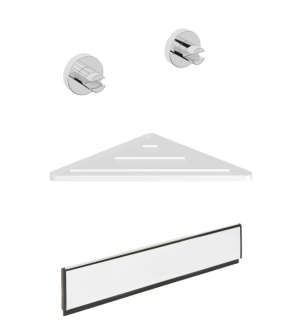 Set polička + stěrka X-way SATDBXW4CH