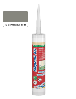 Silikon Mapei Mapesil AC cementově šedá 310 ml MAPS113
