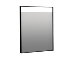 Zrcadlo LED 60x70,hliník černá,IP44 ALUZ6070CLED