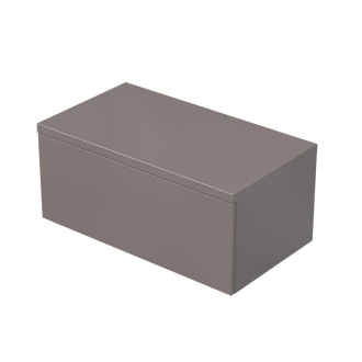 Koupelnová skříňka pod umyvadlo na desku Naturel Ratio 90x39,6x50 cm basalto lesk ND901Z36PU.A2496