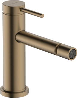 Bidetová baterie Hansgrohe Tecturis S s výpustí kartáčovaný bronz 73201140