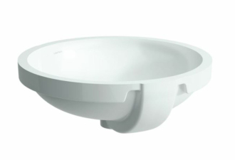 Zápustné umyvadlo Laufen Pro 47x47 cm bez otvoru pro baterii H8189610001091
