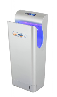 Vysoušeč rukou Jet Dryer STYLE stříbrný 8596220002693