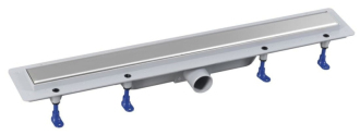 Sprchový žlab Polysan FLISE 71 cm plast nerez 73671