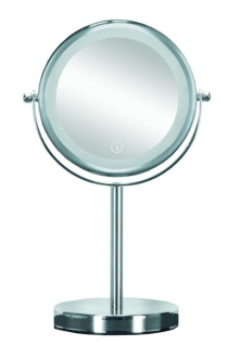 Kosmetické zrcátko Kleine Wolke Bright silver 5887124886