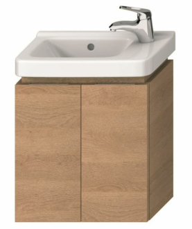 Koupelnová skříňka pod umyvadlo Jika Cubito 45x24,1x48 cm dub H40J4202005191