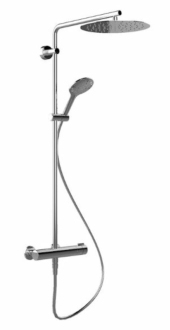 Sprchový systém Laufen Curveplus 150 mm chrom H3336270045361