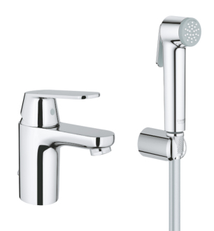 Umyvadlová baterie Grohe Eurosmart Cosmopolitan s bidetovou sprškou chrom 23125000