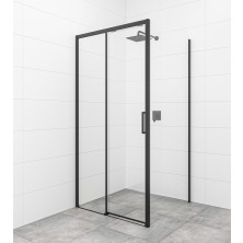 Sprch. dveře SIKOTEX + pevná stěna 80,č SIKOTEXDBB110S80C