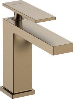 Umyvadlová baterie Hansgrohe Tecturis E s výpustí kartáčovaný bronz 73010140