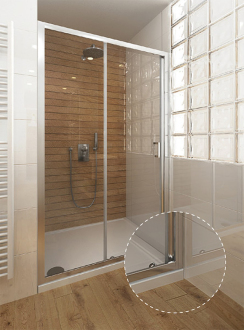 Sprchové dveře 80 cm Roth Lega Line 551-8000000-00-21