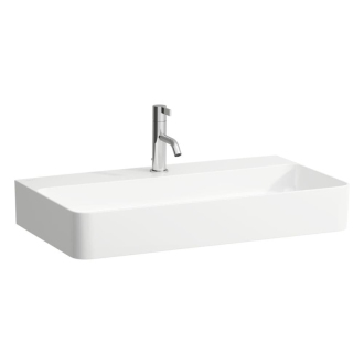 Umyvadlo Laufen Val 75x42 cm otvor pro baterii, bez přepadu H8102850001111