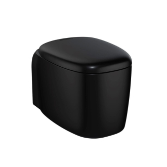 PLURAL Rim-Ex  záv. WC Matte Black 7830B483-0075