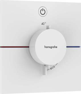 Sprchová baterie Hansgrohe ShowerSelect Comfort E bez podomítkového tělesa matná bílá 15571700