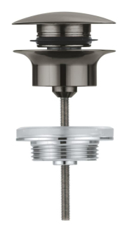 Výpust k umyvadlu 5/4 Grohe Brushed Hard Graphite 65807AL0