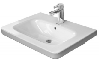 Nábytkové umyvadlo Duravit Durastyle 65x48 cm otvor pro baterii uprostřed 2320650000