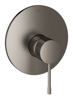Sprchová baterie Grohe Essence New bez podomítkového tělesa Brushed Hard Graphite 19286AL1
