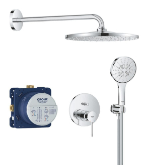 Sprchový systém Grohe Essence New včetně podomítkového tělesa chrom 25287000