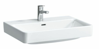 Umyvadlo Laufen Pro S 65x46,5 cm otvor pro baterii uprostřed H8169640001041