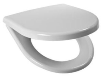 WC prkénko Jika Lyra Plus duroplast bílá H8933853000001
