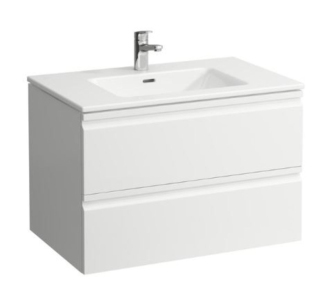 Koupelnová skříňka s umyvadlem Laufen Pro S 80x60x54,5 cm bílá lesk H8619634751041