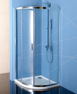 Sprchový kout čtvrtkruh 80x80 cm Polysan Easy EL2515