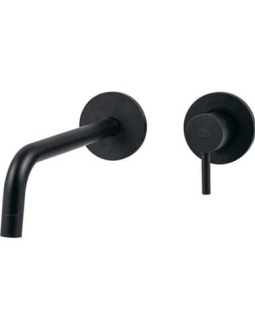 Umyvadlová baterie Paffoni Light včetně podomítkového tělesa černý mat LIG006NO70