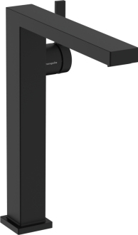 Vysoká umyvadlová baterie Hansgrohe Tecturis E s clic-clacem matná černá 73070670