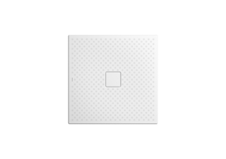 Sprchová vanička čtvercová Kaldewei Conoflat 100x100 cm smaltovaná ocel alpská bílá 465635043001