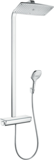 Sprchový systém Hansgrohe Raindance E na stěnu s termostatickou baterií chrom 27286000