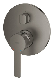 Vanová baterie Grohe Lineare bez podomítkového tělesa kartáčovaný Hard Graphite 24095AL1