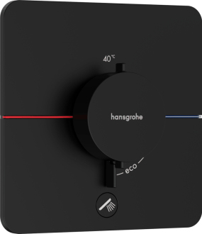 Sprchová baterie Hansgrohe ShowerSelect Comfort Q bez podomítkového tělesa matná černá 15589670