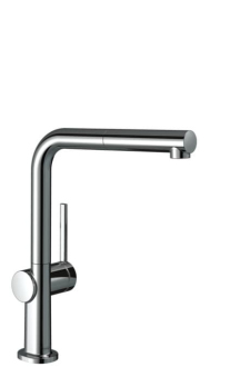 Dřezová baterie Hansgrohe Talis s vytahovací sprškou chrom 72808000